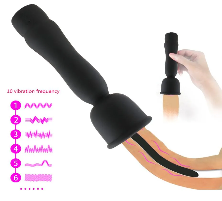 Vibrant pénis Plug urétral vibrateur mâle masturbateur Silicone urétral son cathéter pénis dilatateurs Sex Toy pour hommes S181017095478069