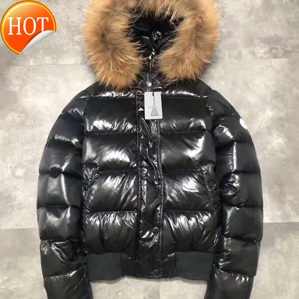 Damen Daunenparkas Doudoune Monclair Damenmäntel Kurze bauschige klassische Daunenjacken Damenjacke Designer Tops Lässige Mode Windjacke Warmes TopIOVFFOTI