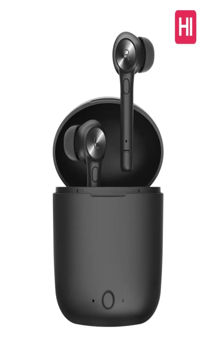 Bluedio HI TWS trådlöst Bluetooth -hörlurar för telefon Stereo Sport Earbuds headset med laddningsbox Byggt mikrofon3142820