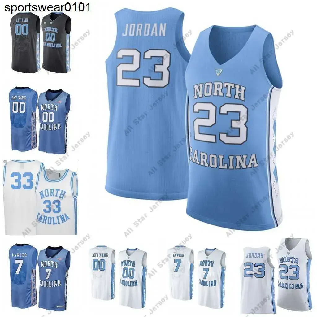 Baskettröjor Custom North Carolina Tar Heels UNC College Basketball Jersey Harris 2 Cole Anthony 5 Armando Bacot Robinson Rush Francis Any Name Number023