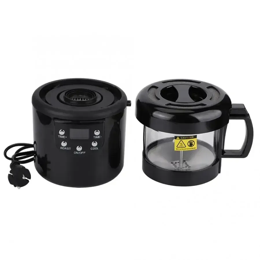 Werkzeuge 80100g CE/CB Hause Kaffee Röster Elektrische Mini Kein Rauch Kaffee Bohnen Backen Rösten Maschine 220240V 1400W Hause