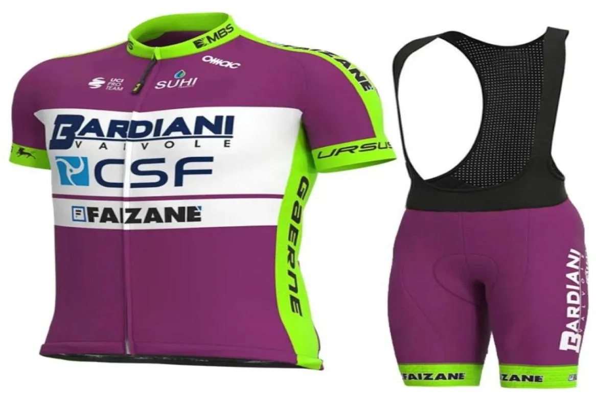 مجموعة جيرسي الدراجات 2021 Team Bardiani CSF بدلة دراجة قصيرة الأكمام MTB ملابس ROPA CICLISMO MAILOT WEAR SETS7386968