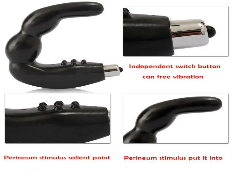 Sexprodukter G Point Anal Male Anal Vibrator Prostate Massager Toys For Man Sextoys Anus Butt Plug7986477