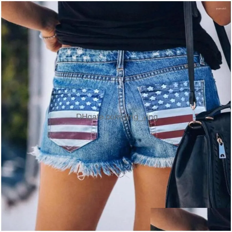 womens shorts denim women hole frayed summer girls college all-match solid younger ins prevalent high waist casual