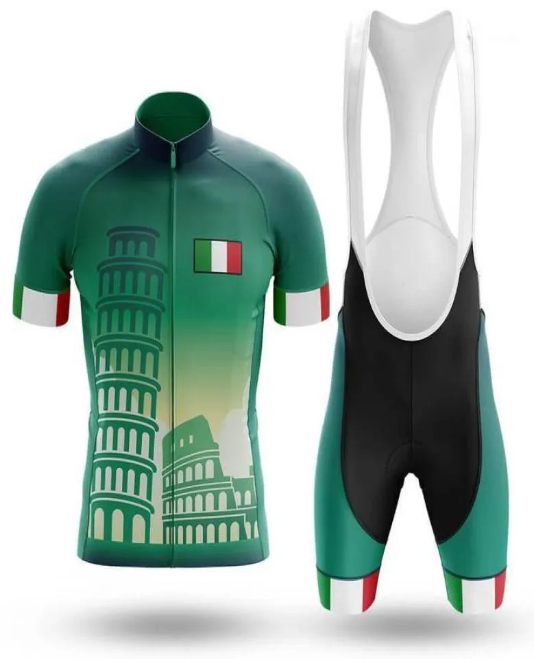 Italia Cycling Jersey Team Summer Men Mtb Bike Odzież koszula Ropa Ciclismo Maillot Short Sleeve18830907