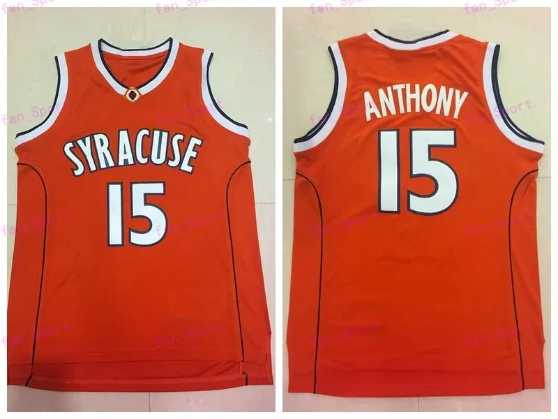 Carmelo Anthony #15 Syracuse College Ncaa Basketball Shirts Carmelo Anthony #15 Syracuse College Ncaa Basketball Shirts