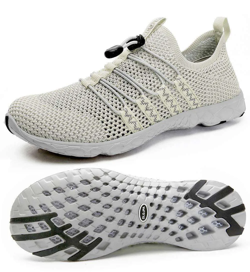 DLGJPA Men's Lightweight Quick Drying Aqua Water Athletic Sport Walking Shoes