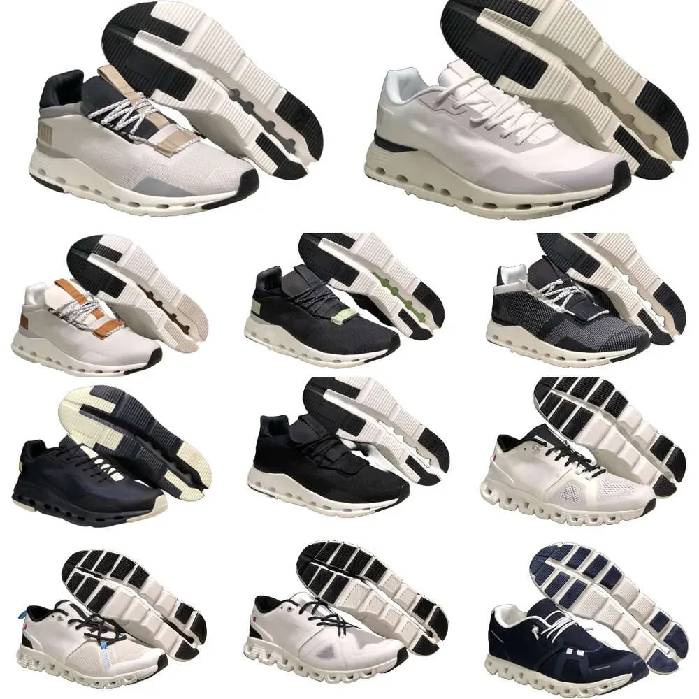 Entrenadores corriendo Cloud 3 5 X Zapatos casuales Federer Hombres Mujeres Nova Cloudnova Form 3 Shift Sin teñir Marfil Negro Blanco Al aire libre Cloudswift Malla Impermeable Runner Zapatillas de deporte