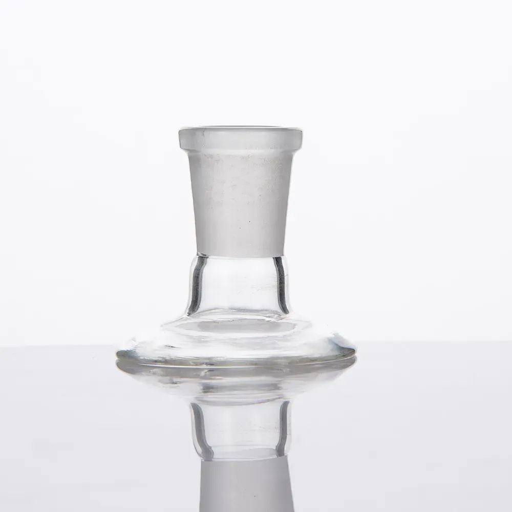 Support d'adaptateur en verre pour bol, dôme, tuyau d'eau, adaptateurs de bangs, 14mm 18mm, mâle femelle, joint givré, menu déroulant ZZ