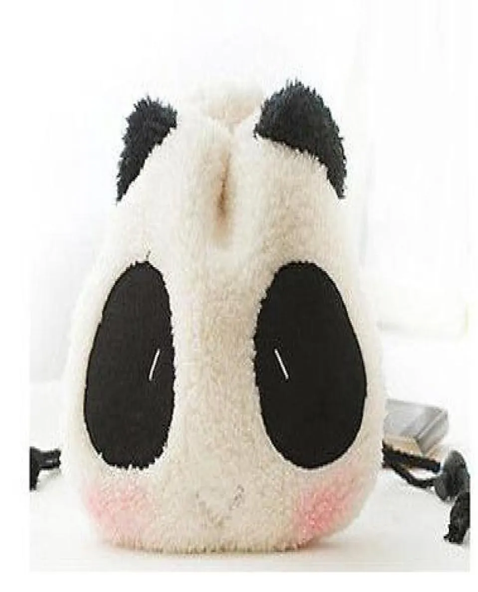 Cute Panda shape Soft fabrics Camera Case Bag For Fujifilm Polaroid Instax Mini8 90 50 7S 25s Cartoon White4553678