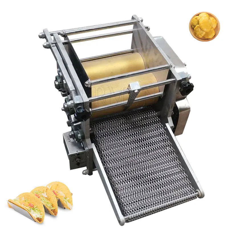 Machine à gâteaux de maïs entièrement automatique, Machine de fabrication de crêpes de barbecue mexicain