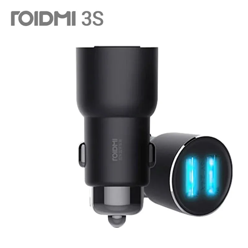 키트 Xiaomi Roidmi 3S Bluetooth 자동차 충전기 FM 송신기 5V 3.4A Quick Car Charger MP3 음악 플레이어 iPhone 및 Android 전화기를위한 MP3 음악 플레이어