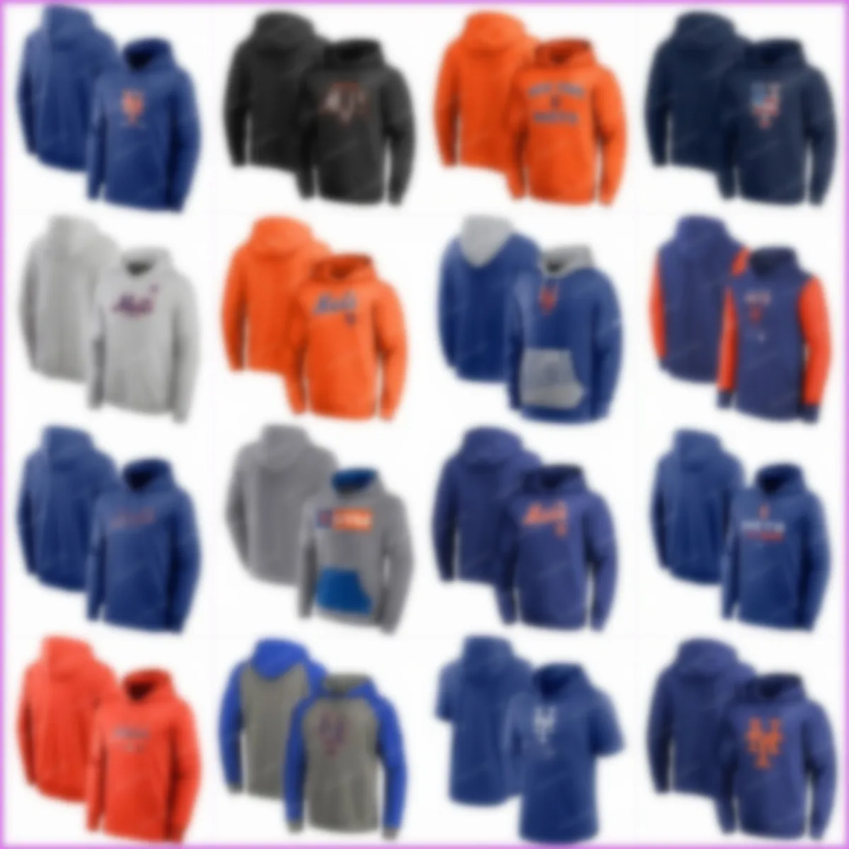 New York''Mets''Hoodie Heren Dames Jeugd Olive 2024 Salute to Service Therma Performance Pullover Custom Jersey Baseball Hoodie