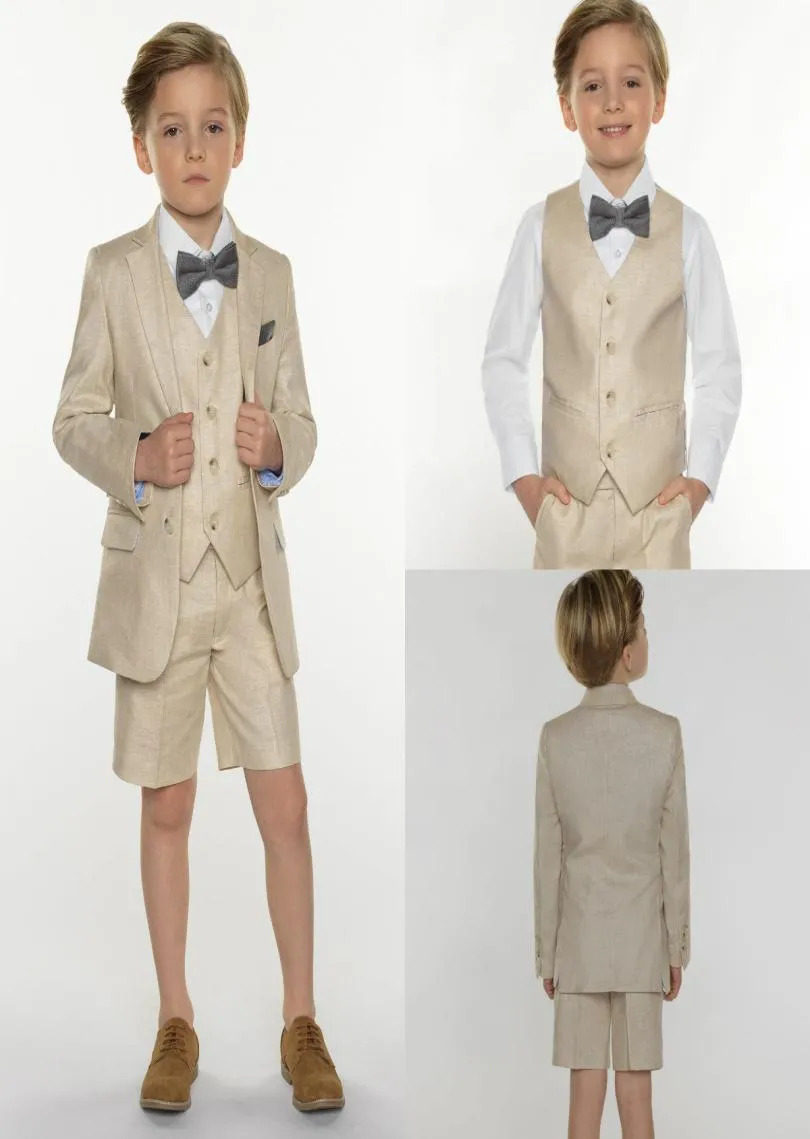 2018 Estate tre pezzi vestiti per ragazzi belli abiti su misura per ragazzi abiti formali per bambini abito formale con top Qaulity7005721