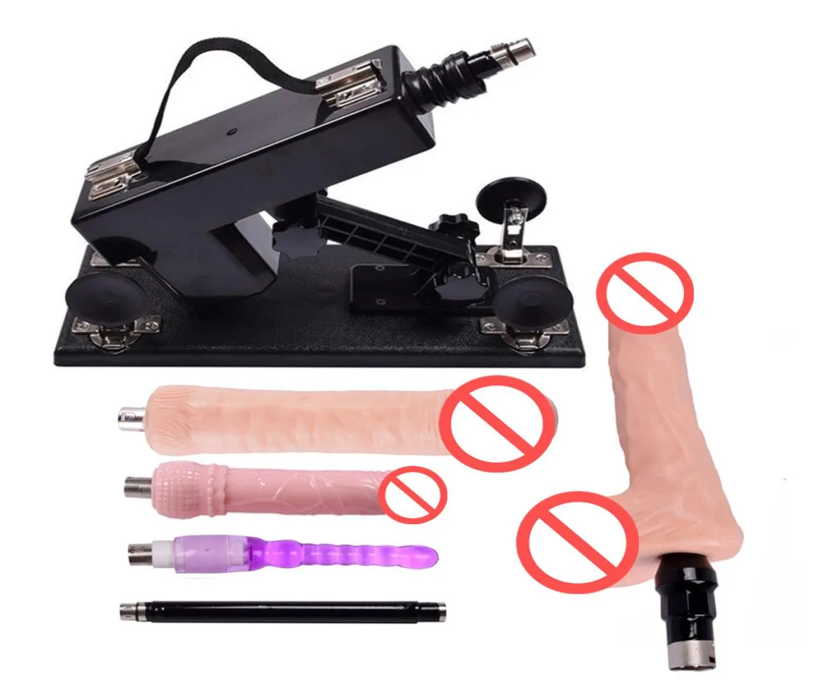 Verbazingwekkende Power Liefde Sex Machine Automatische Geslachtsgemeenschap Machinegeweer met Dildo Attachment Volwassen Speeltjes Sex Meubels voor Cou5090038