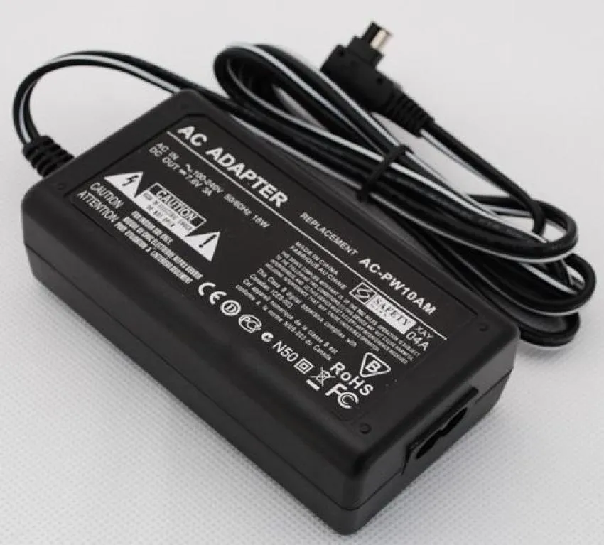 ACPW10AM AC Power Adapter för Sony A230 A290 A300 A330 A550 A850 0272427534261633697