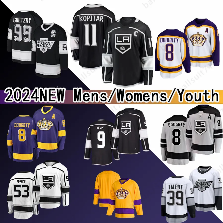 Anze Kopitar La Kings Retro Reverse Throwback La Kings 2016