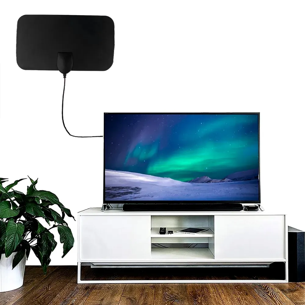 デジタルテレビアンテナ屋内1080p HDTVデジタルアンテナ信号レシーバーアンプテレビラジウスサーフFOX ANTENA HDTV ANERIAL MINI DVB-T/T2