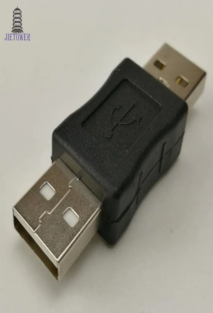 300 stuksslot USB 20 Male Naar USB Male Cord Kabel Koppeling Adapter Converter Connector Changer8104240