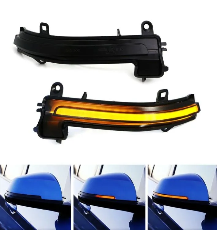 Dynamic Sequential Amber LED Marker Light Front Mirror Turn Signal BlinkerLamp Fit BMW Cornering Lamp 2012upF20 F21 1 2014up F3854389