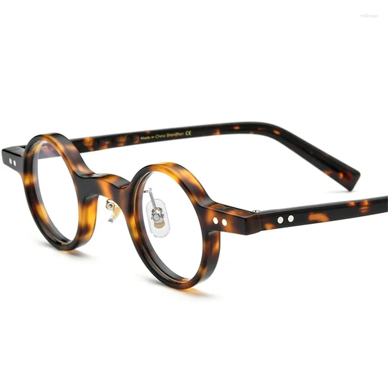 Sonnenbrille Cubojue Kleine Runde Männer Lesebrille Frauen 35mm Kreis Brillen Rahmen Männliche Brille Für Rezept Presbyopie Acetat