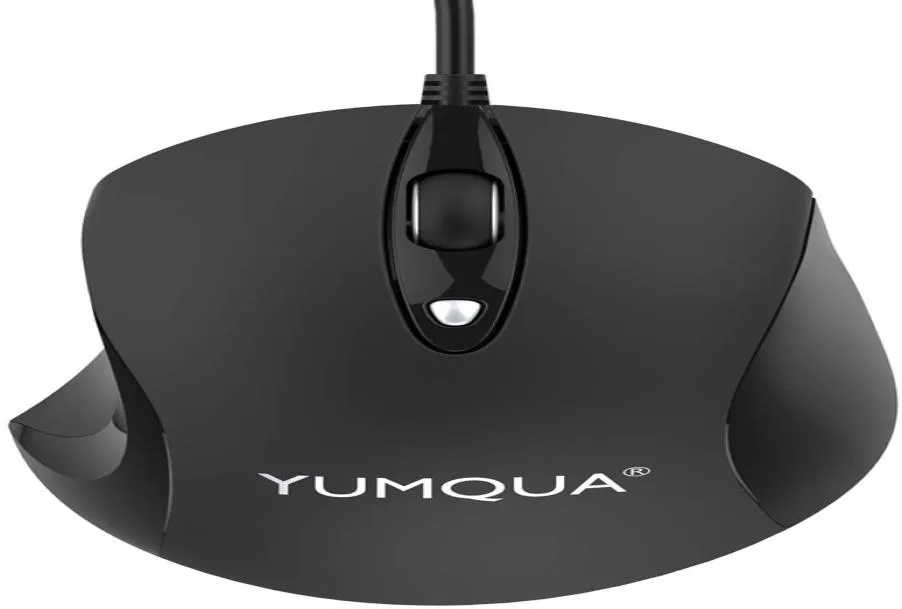 Office optyczne myszy komputerowe Yumqua G189 myszy USB Plired 4 regulowane DPI do 1600 na laptop MAC2413065