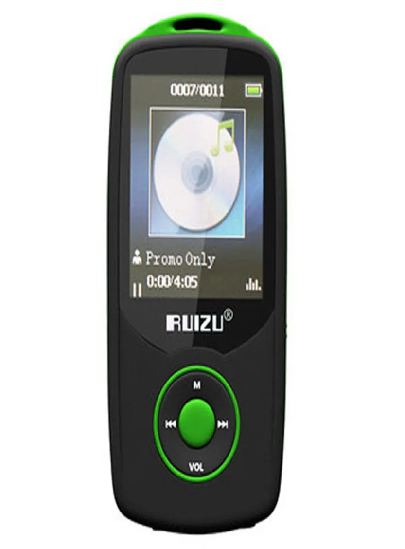 Nieuwe Originele RUIZU X06 Bluetooth Sport MP3 Speler met 18 Inch Scherm kan speler 100 Uur hoge kwaliteit lossless Recorder FM2073755
