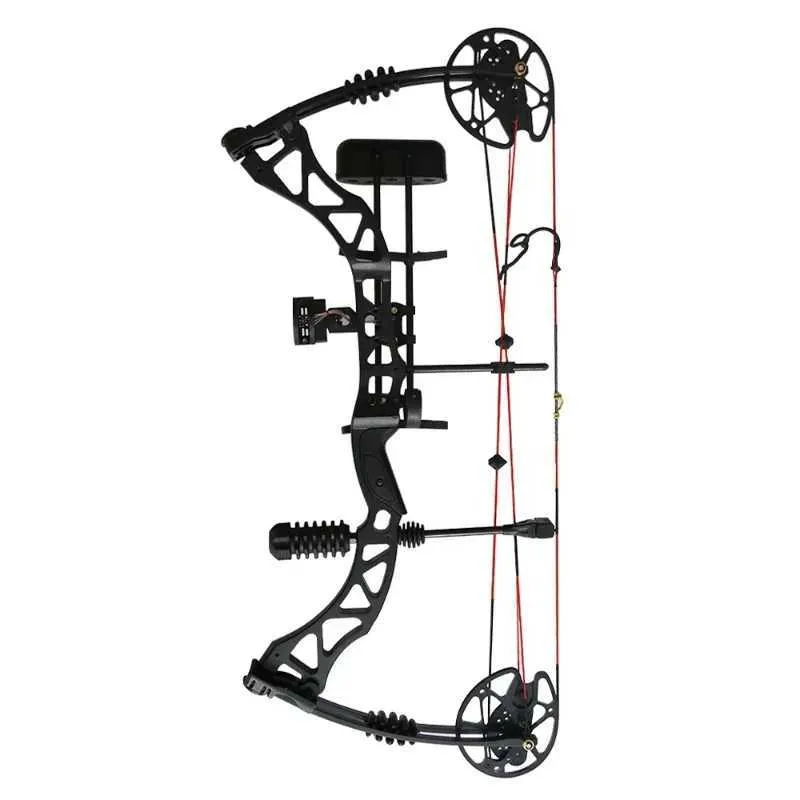 Bow Arrow 35-70 kg Bågskytte Bow Hunting Set Justerbart högkvalitativt arbetsbesparande förhållande 80% Can Footation Accessories direkt YQ240301