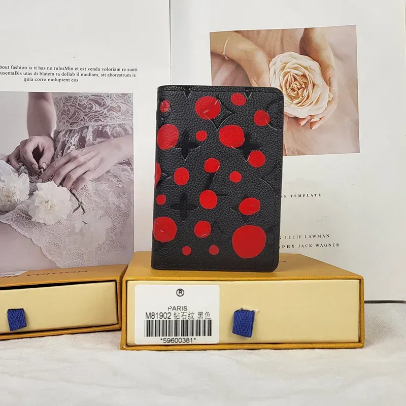 Portafogli multipli di design di lusso per borse da donna Portafogli Borsa Portamonete da viaggio da donna in vera pelle con scatola originale