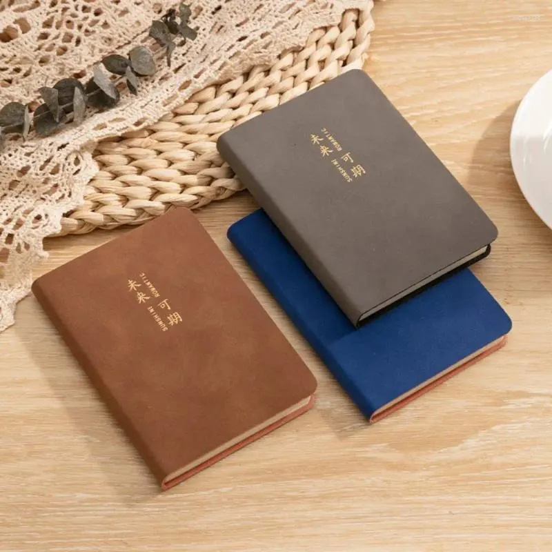 Memo Diary Planner A7 Mini Notebook Word Book Agenda Organizer förtjockning Note Pocket Notepad Student