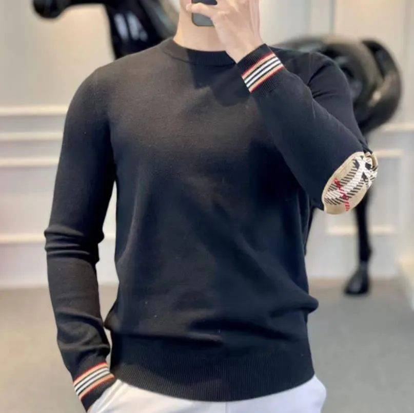 New Men's Sweaters Classic Casual Sweater Men Spring Autumn Clothing Sweaters Mens Women Top Knitting Shirt Outwear Clothes M-4XL A-010