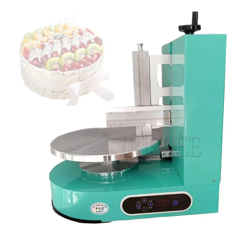 4-12 Inches Automatic Commercial Cake Coating Frosting Making Spreading Machine Cake Icing Decorating Machine