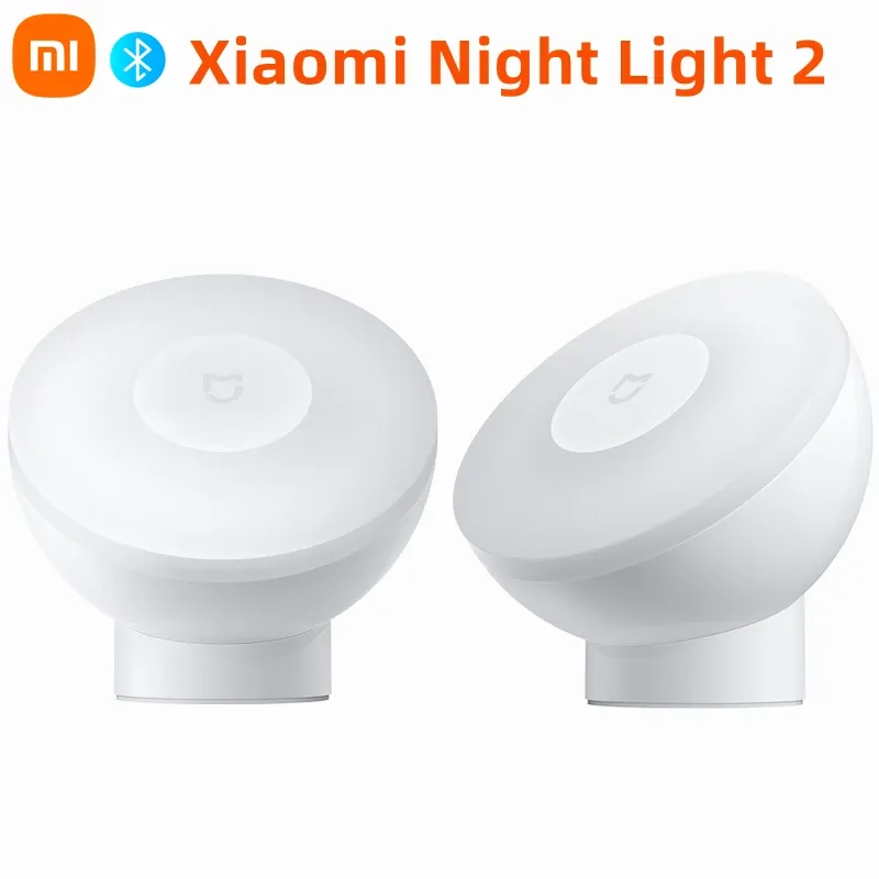 Controle xiaomi mijia led night light versão bluetooth lâmpada do corredor controle remoto infravermelho sensor de movimento do corpo para casa inteligente iluminat