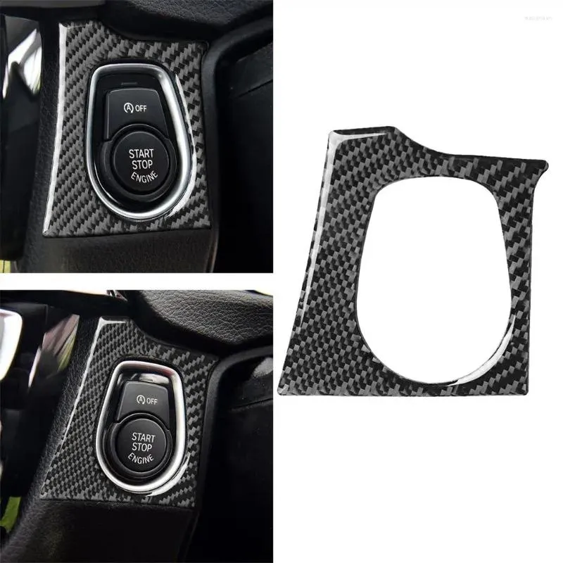 Reemplazo del ajuste interior del botón de arranque del motor del organizador del automóvil para la serie 3 (F30) 2013-2024