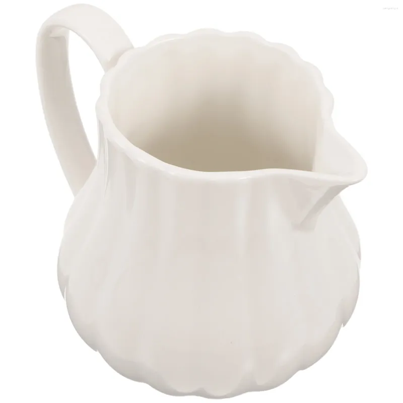 Servis sätter kaffemjölk kanna keramisk fleranvändning pitcher container creamer burk dispenser mini pitchers