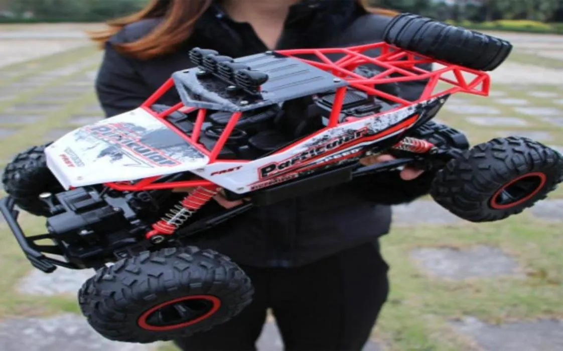 NOWOŚĆ 112 4WD RC CAR 24G WIĘCEJ OGROMOŚCIOWY RAMOTOWY SAMOCHODNIK PRZEWODNIK Pojazd Offroad Pojazd na czterokołowy napęd wspinaczkowy Dzieci 63075221569810