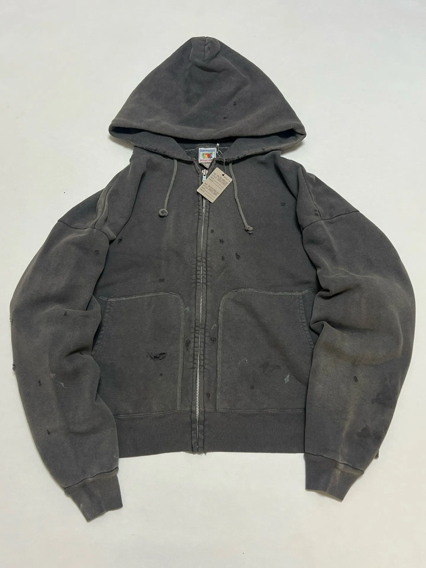 SAINT MXXXXXX × BERBERJIN ZIP HOODIE