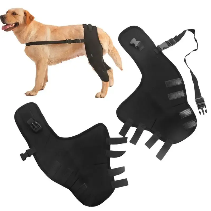 Transportadores cão perna suporte cinta perna traseira joelho cinta conjunta apoio cão hip cinta suporte perna traseira joelho cinta proteger ferida evitar lesões