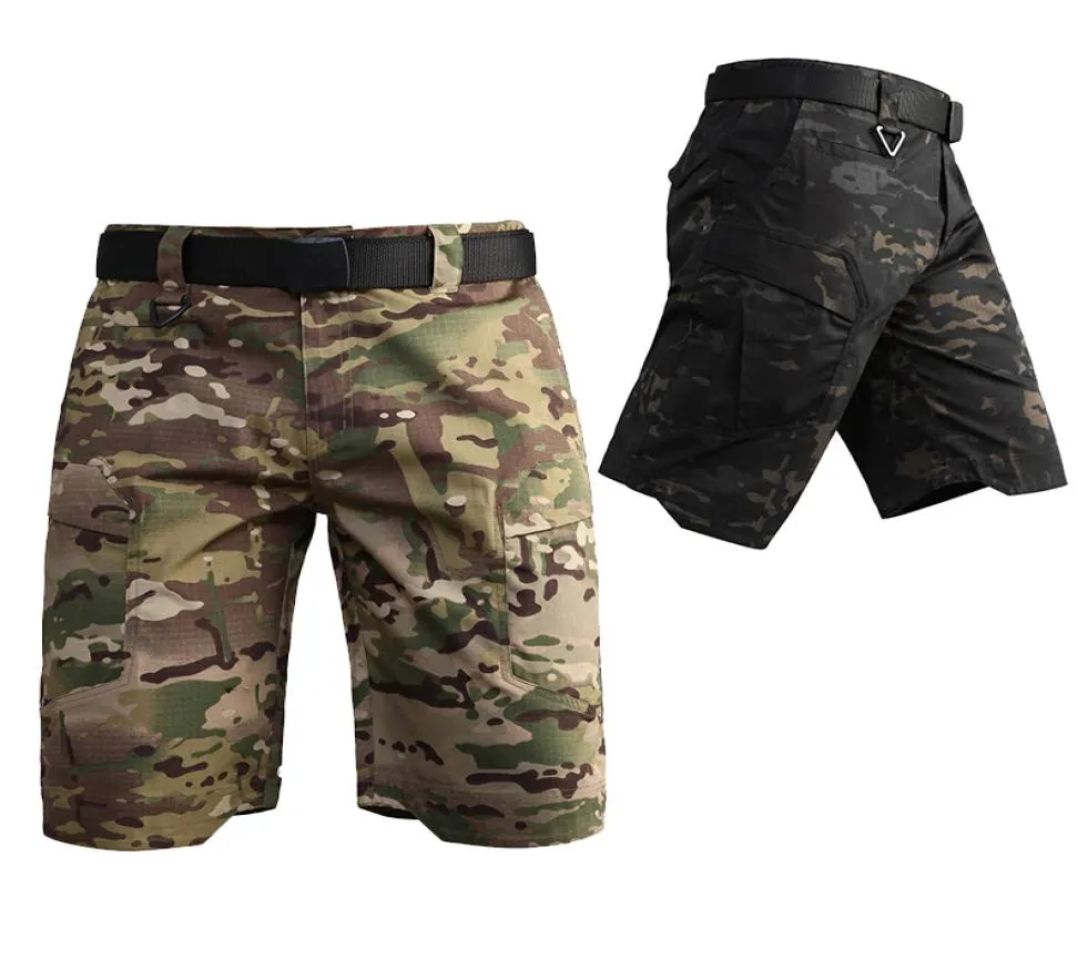 Outdoor Tactical Camouflage Shorts Clothing Gear Jungle Hunting Woodland Shooting Trousers Battle Dress Uniform Combat Pants NO051612020