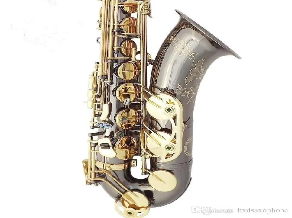 Nouveau Saxophone ténor haute qualité saxophone ténor plat B jouant professionnellement paragraphe musique Saxophone noir 8308388