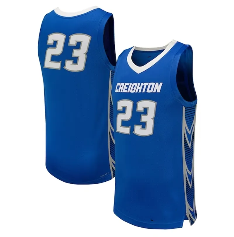 DHgate Creighton Bluejays Basketball Jersey Authentic NCAA College Team Uniform with Team Players Sports Outdoors