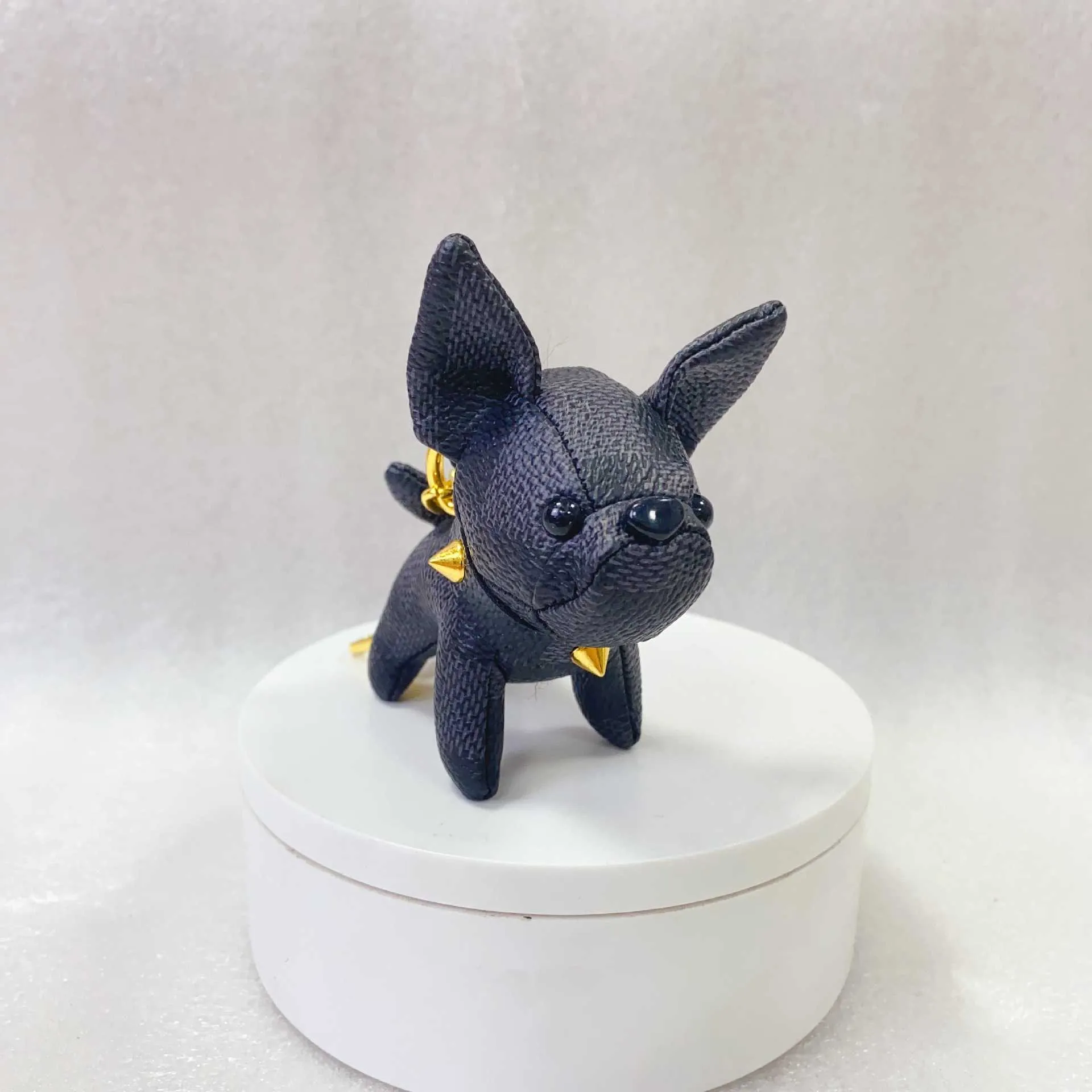 Cartoon Schlüsselkette Mit Kuchenrollen-Anhänger - Niedliche Katzen-Deko