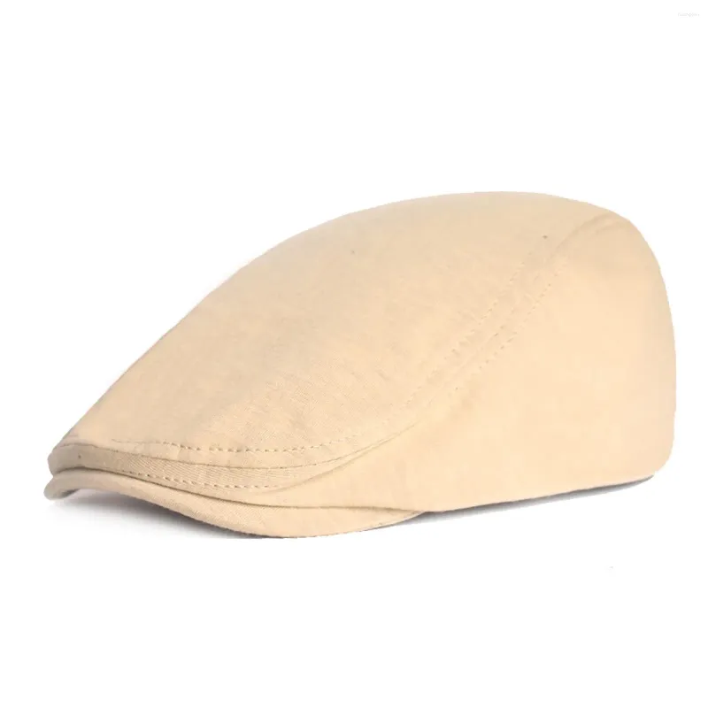 Berretti 1 pezzo Sboy Cappello da uomo in cotone morbido elasticizzato vestibilità da uomo Cap Cabbie Driving per belle visiere