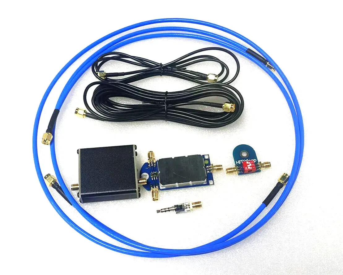 Radio HFDY Loop Wideband Active Small Magnetic Loop Antenna HF Short Wave AM FM VHF UHF For SDR Receiver Radio Tescun Malahiteam