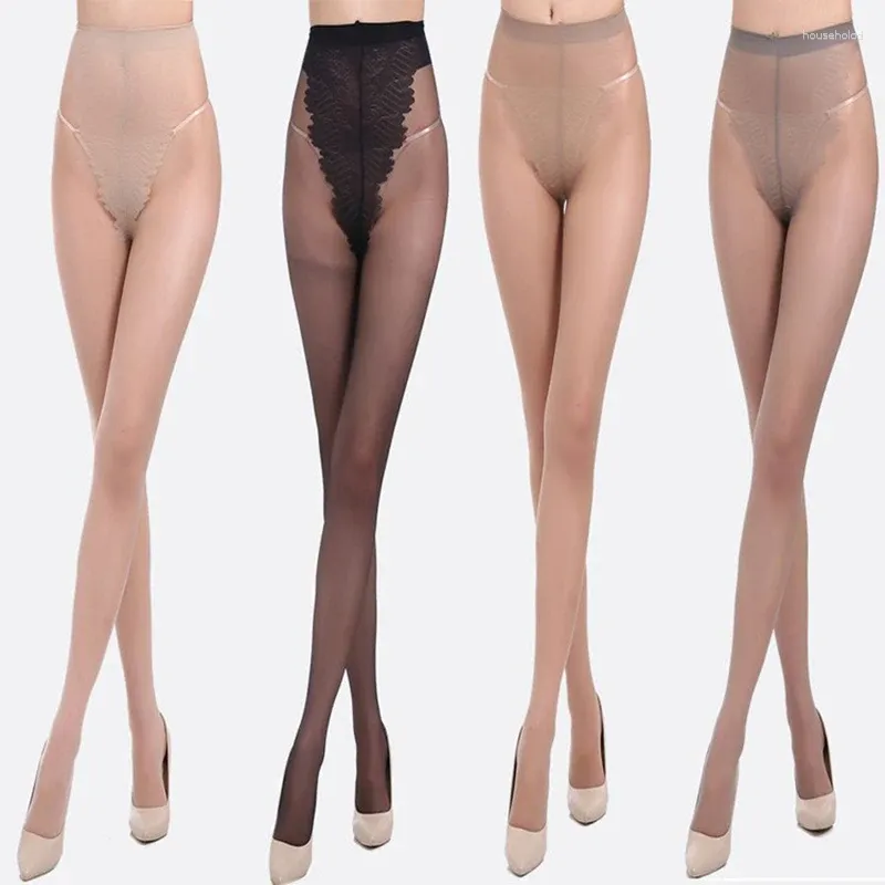 Women Socks Lnvisible Spring Summer Super Thin Silk Stockings Female Sexy Single Layer Leggings Anti-hook Pantyhose Explosion Style