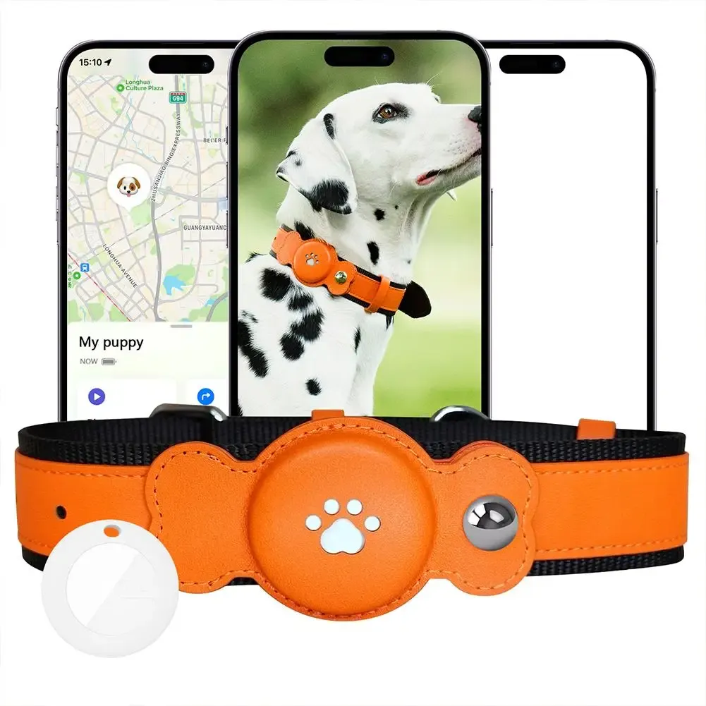 Trackers 2 en 1 chiens GPS Tracker Anti-perte dispositifs de suivi des animaux de compagnie collier gamme illimitée étiquette de suivi de chien pour collier de chat de chien Mitag