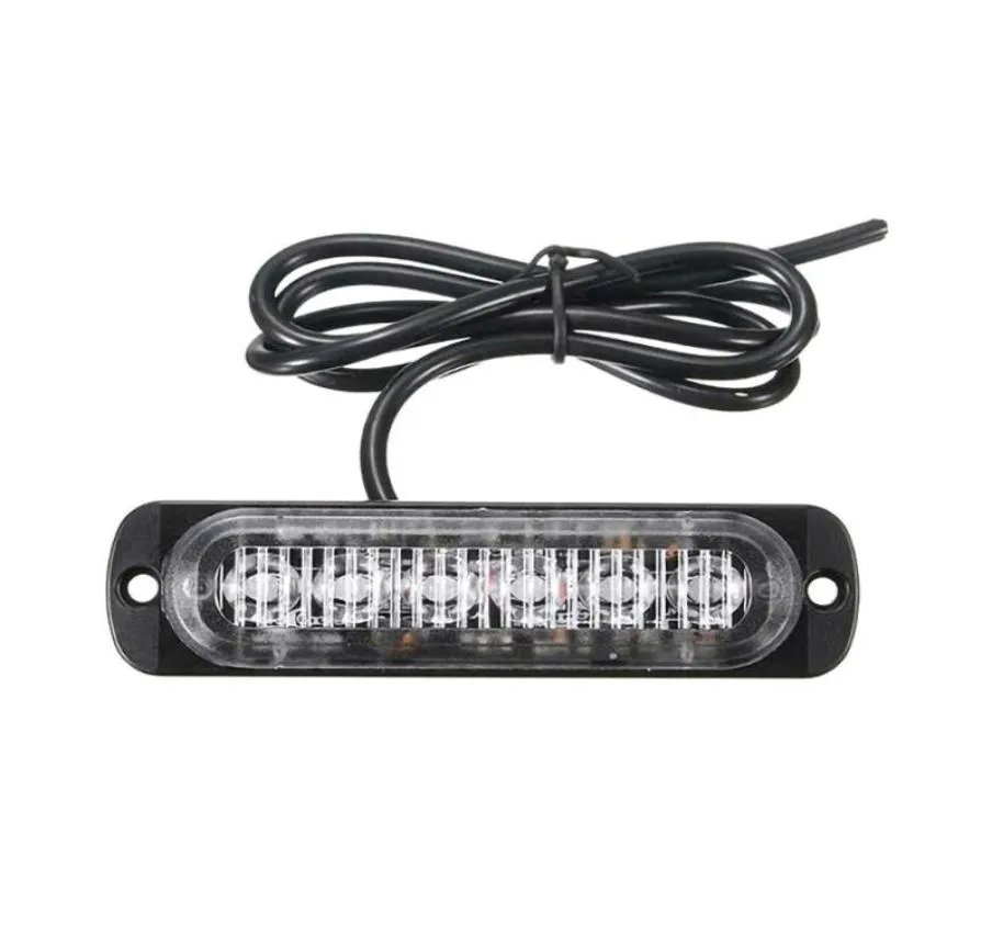 Indicatori di posizione laterali per rimorchio per camion Luci di emergenza 6 LED Lampade per auto per SUV Van LED4815119