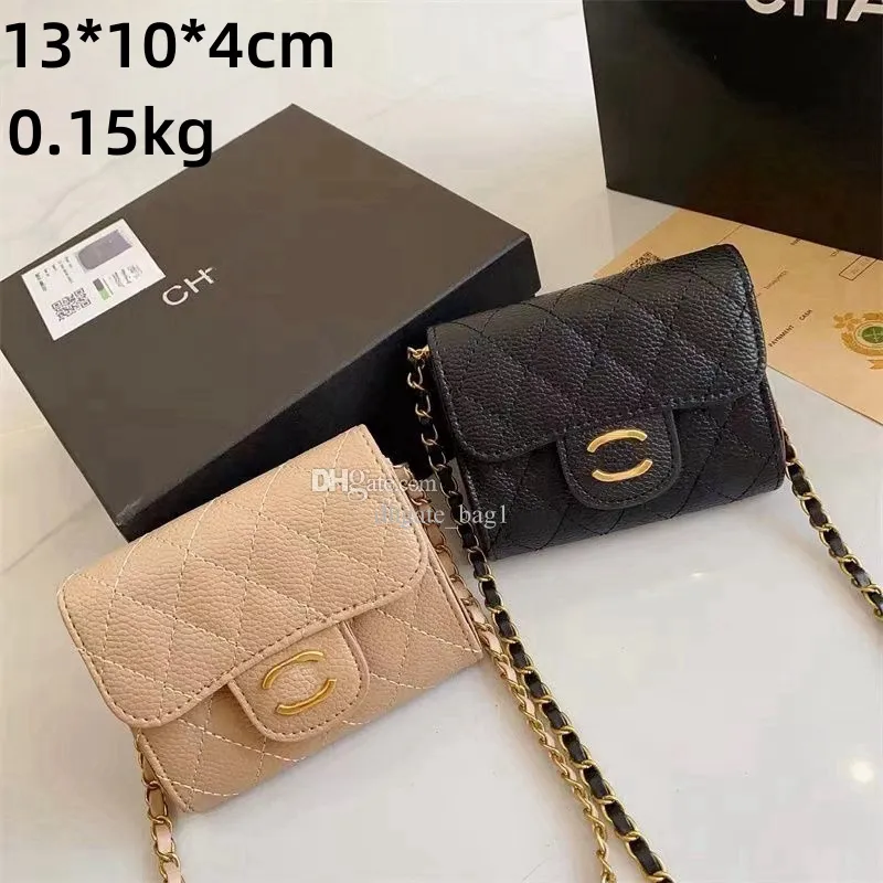 Designer Wallet CH Sac Store 90% Factory Hot Sales Wholesale Luxury Nouveau Camellia Short Triple Fold Purs Sac d'embrayage pour femmes Sac de clés COIN CONOR SOCK CHANGE