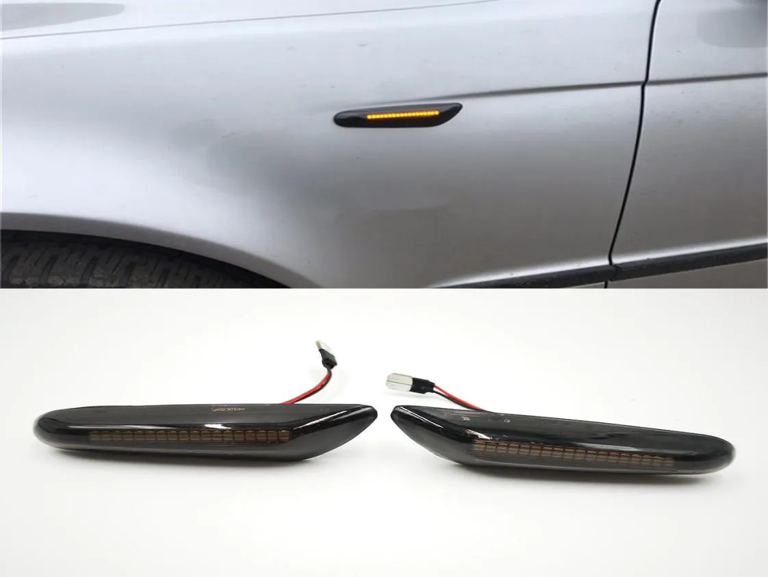 2Pcs For bmw E90 E91 E92 E93 E60 E87 E82 E46 Car Turn Signal Lights LED Turn Indicator Blinker Lamp Signal Lamp Side Marker4884107