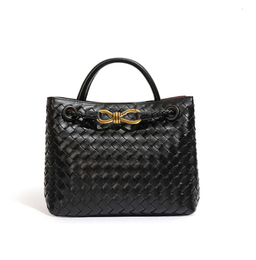 B Family Borsa Andiamo con fibbia a 8 linee borse griffate Borsa tote ufficiale per documenti ufficiale in pelle nuova intrecciata da donna a tracolla singola portatile D3GSD3